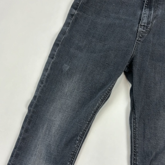 Zara Woman Power Sstretch High Rise Skinny Leg Distressed Designer Jeans - Picture 13 of 15